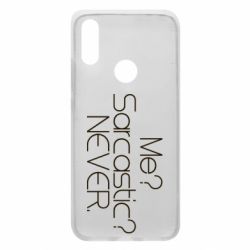 Чехол для Xiaomi Redmi 7 Me? Sarcastic? Never. - PrintSalon