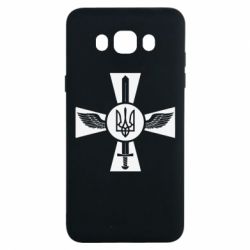 Чехол для Samsung J7 2016 Меч, крила та герб