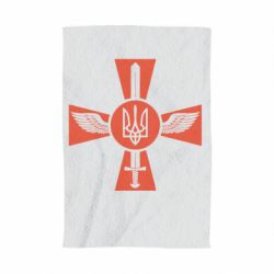 Рушник з принтом Меч, крила та герб - PrintSalon