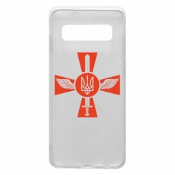 Чохол для Samsung S10 Меч, крила та герб - PrintSalon