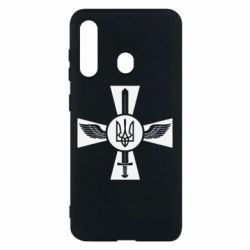 Чехол для Samsung M40 Меч, крила та герб