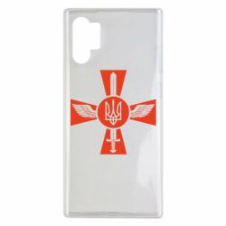 Чохол для Samsung Note 10 Plus Меч, крила та герб - PrintSalon