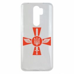 Чохол для Xiaomi Redmi Note 8 Pro Меч, крила та герб - PrintSalon