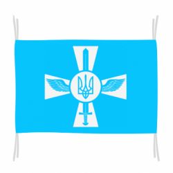 Прапор Меч, крила та герб - PrintSalon