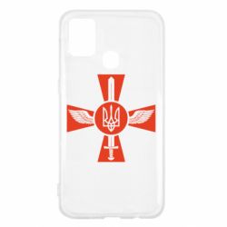 Чохол для Samsung M31 Меч, крила та герб - PrintSalon