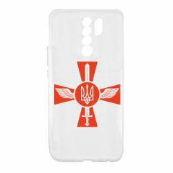 Чохол для Xiaomi Redmi 9 Меч, крила та герб - PrintSalon