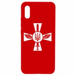 Чохол для Xiaomi Redmi 9a Меч, крила та герб - PrintSalon