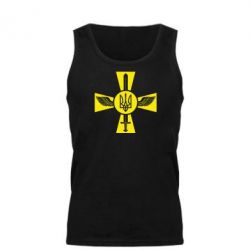 Майка чоловіча Меч, крила та герб - PrintSalon