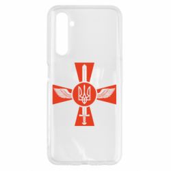 Чохол для Realme 6 Меч, крила та герб - PrintSalon