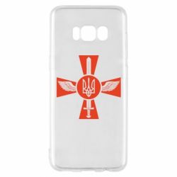 Чохол для Samsung S8 Меч, крила та герб - PrintSalon