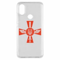 Чохол для Xiaomi Mi A2 Меч, крила та герб - PrintSalon
