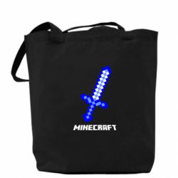 Эко-сумка Меч Minecraft - PrintSalon