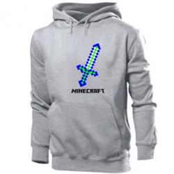 Мужское худи Меч Minecraft - PrintSalon