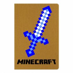 Блокнот с принто Меч Minecraft - PrintSalon
