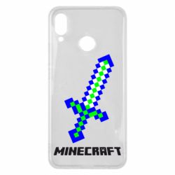 Чехол для Huawei P Smart Plus 2018 Меч Minecraft - PrintSalon