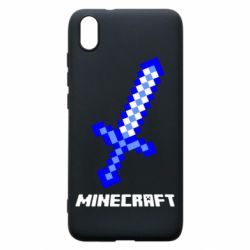 Чехол для Xiaomi Redmi 7A Меч Minecraft - PrintSalon