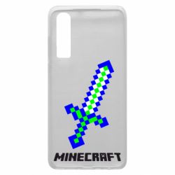 Чехол для Huawei P30 Меч Minecraft - PrintSalon