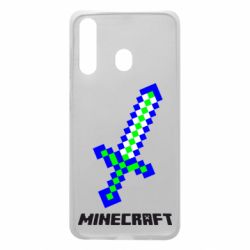 Чехол для Samsung A60 Меч Minecraft - PrintSalon
