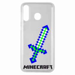 Чехол для Samsung M30 Меч Minecraft - PrintSalon