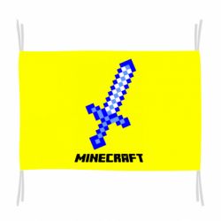 Флаг Меч Minecraft - PrintSalon