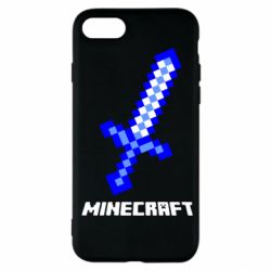 Чехол для iPhone SE 2020 Меч Minecraft