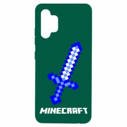 Чехол для Samsung A32 4G Меч Minecraft - PrintSalon