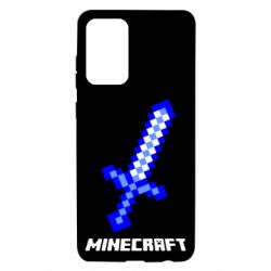 Чехол для Samsung A72 5G Меч Minecraft - PrintSalon