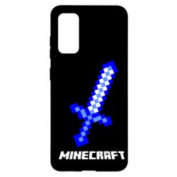 Чехол для Samsung S20 Меч Minecraft - PrintSalon