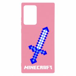 Чехол для Samsung Note 20 Ultra Меч Minecraft - PrintSalon