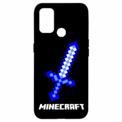Чехол для Oppo A53/A32/A33 Меч Minecraft - PrintSalon