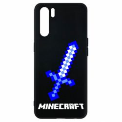 Чехол для Oppo A91/Reno3 Меч Minecraft - PrintSalon