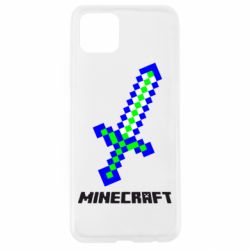 Чехол для Oppo A92s Меч Minecraft - PrintSalon