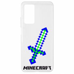Чехол для Xiaomi Mi 10T/10T Pro Меч Minecraft - PrintSalon
