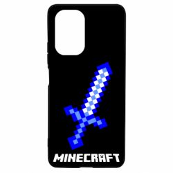 Чехол для Xiaomi Poco F3/K40 Меч Minecraft - PrintSalon