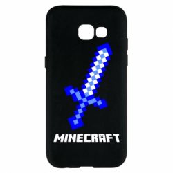 Чехол для Samsung A5 2017 Меч Minecraft - PrintSalon