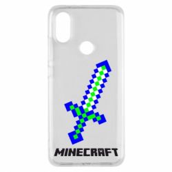 Чехол для Xiaomi Mi A2 Меч Minecraft - PrintSalon