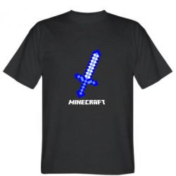 Мужская футболка Stedman Меч Minecraft - PrintSalon