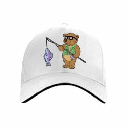 Кепка Медведь ловит рыбу