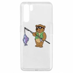Чохол для Oppo A91 / Reno3Ведмідь ловить рибу