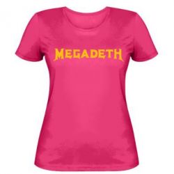 Жіноча футболка Megadeth