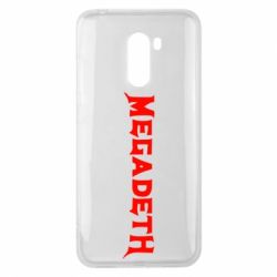 Чехол для Xiaomi Pocophone F1 Megadeth - PrintSalon