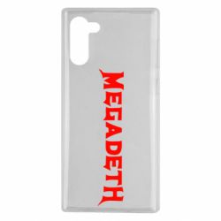 Чехол для Samsung Note 10 Megadeth - PrintSalon