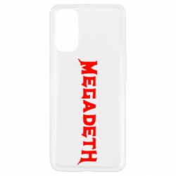 Чехол для Oppo Reno 4 Megadeth - PrintSalon