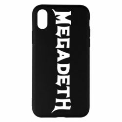 Чехол для iPhone X/Xs Megadeth - PrintSalon