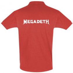 Мужское поло Megadeth - PrintSalon