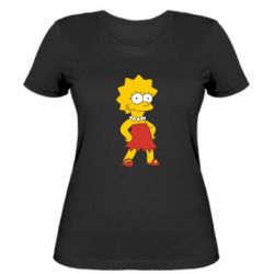 Женская футболка Мэгги Симпсон - PrintSalon