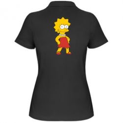 Женское поло Мэгги Симпсон - PrintSalon