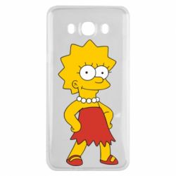 Чехол для Samsung J7 2016 Мэгги Симпсон - PrintSalon
