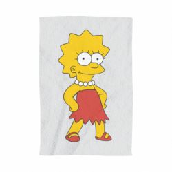 Полотенце с принтом Мэгги Симпсон - PrintSalon