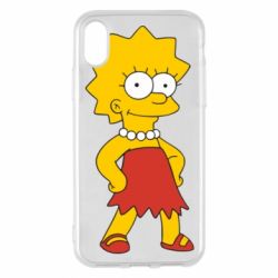 Чехол для iPhone X/Xs Мэгги Симпсон - PrintSalon